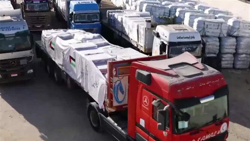 قافلة المساعدات الإماراتية لأطفال الزيتون تدخل غزة وترسم الأمل في عيون الأيتام