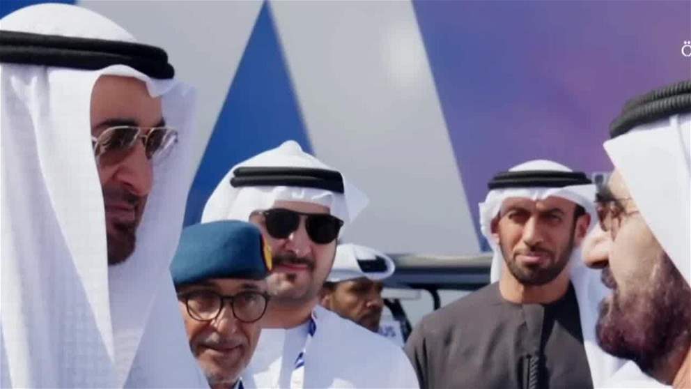 رئيس الدولة يطلع على احدث ابتكارات الشركات الوطنية والدولية المشاركة في معرض دبي للطيران
