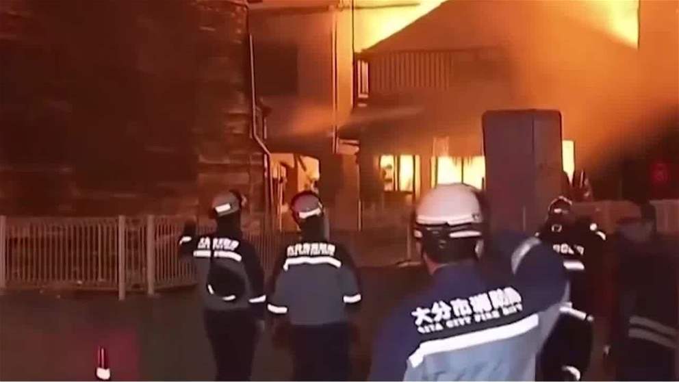 أكبر حريق باليابان منذ 50 عاماً يلتهم 170 بناية