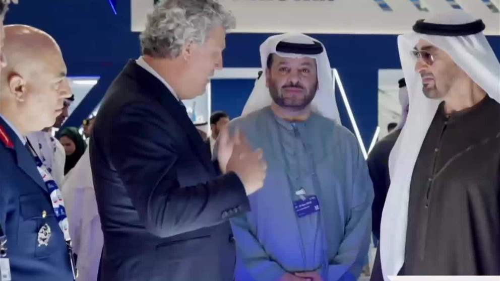 رئيس الدولة يزور فعاليات اليوم الثالث لمعرض دبي للطيران 2025 ويلتقي وزير الدفاع الإيطالي