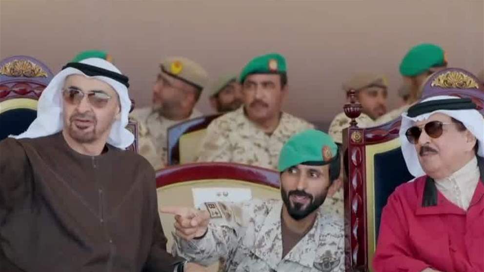 رئيس الدولة وملك البحرين يشهدان التمرين العسكري الإماراتي البحريني المشترك "ربدان - شويمان"