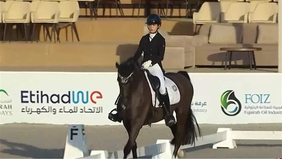 الفرسان يتألقون بمستويات أداء متميزة في بطولة الفجيرة الثالثة للترويض "دريساج"