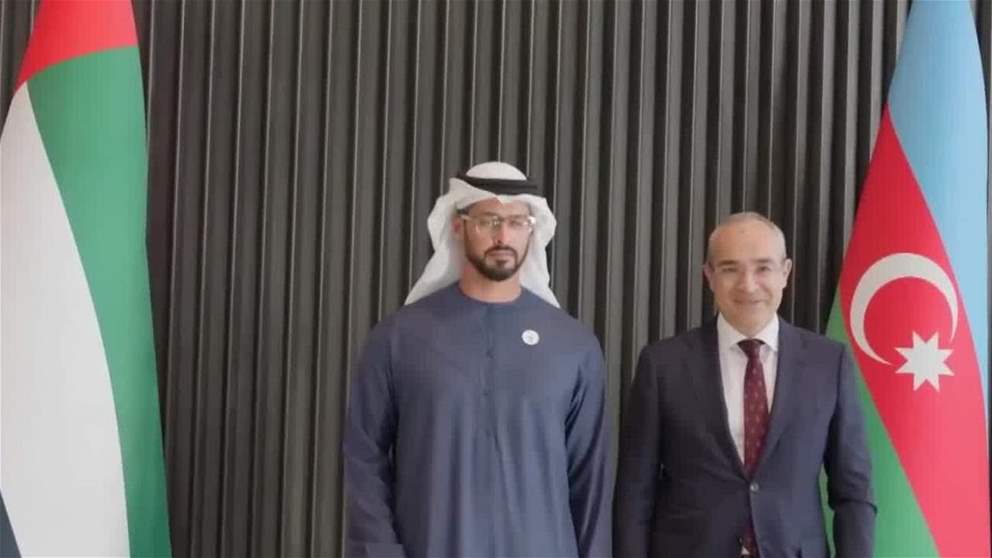 زايد بن حمدان بن زايد يلتقي وزير الاقتصاد في جمهورية أذربيجان