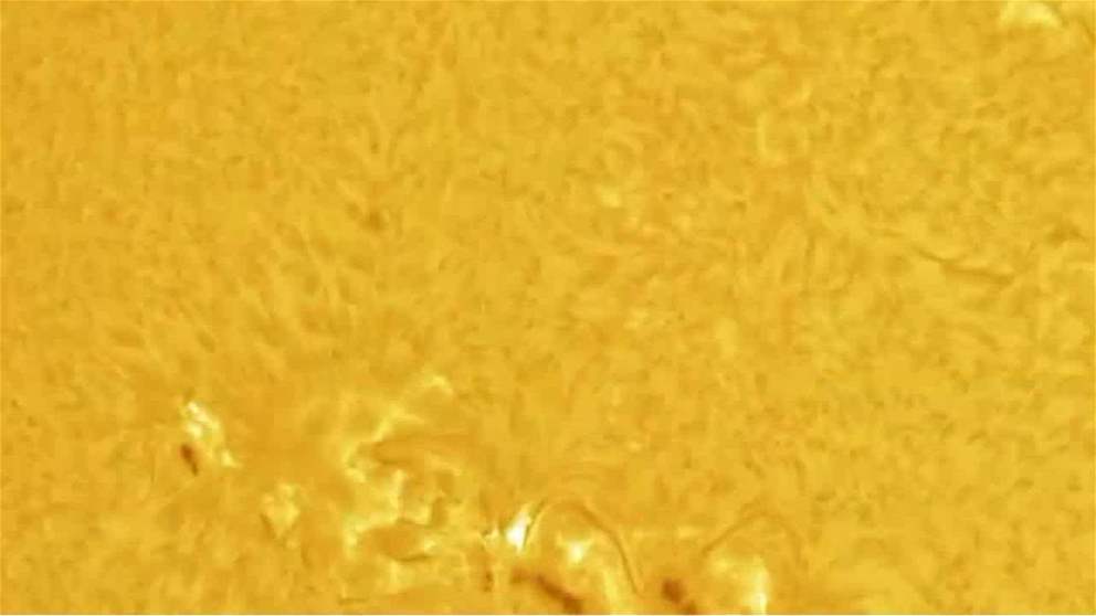 مرصد الختم الفلكي بأبوظبي يوثق نشاط البقع الشمسية