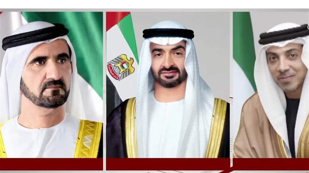 رئيس الدولة ونائباه يهنئون الرئيس السوري بذكرى عيد التحرير لبلاده