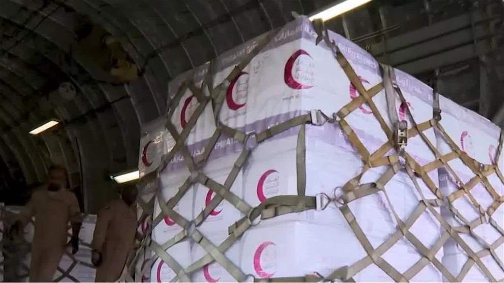 وصول طائرة المساعدات الإنسانية الثامنة إلى سريلانكا ضمن الجسر الجوي الإماراتي