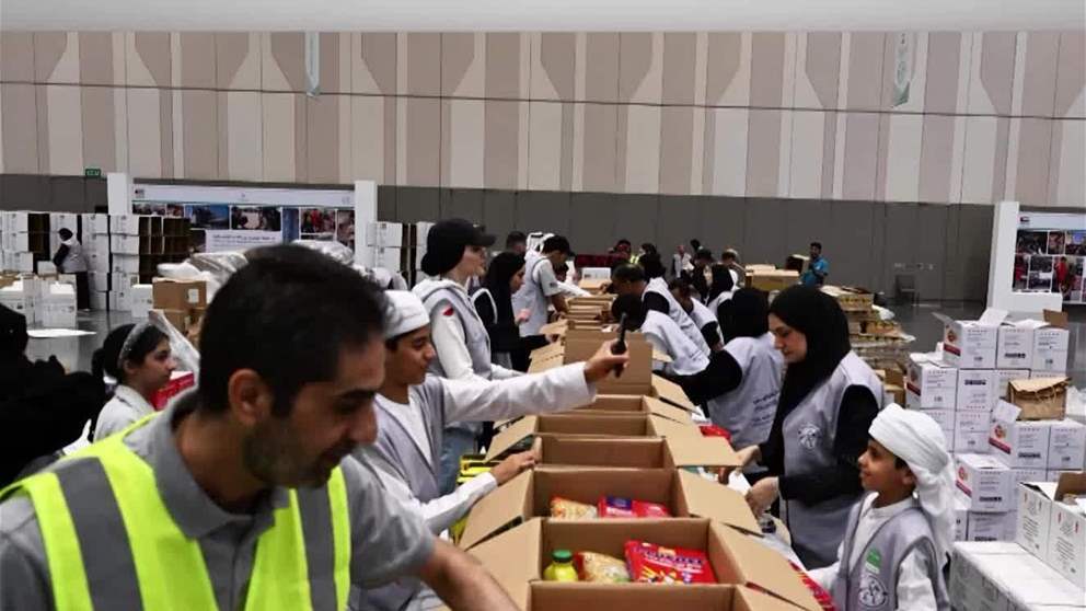 " الفارس الشهم 3"  تبدأ تحميل -سفينة محمد بن راشد الإنسانية- لدعم غزة