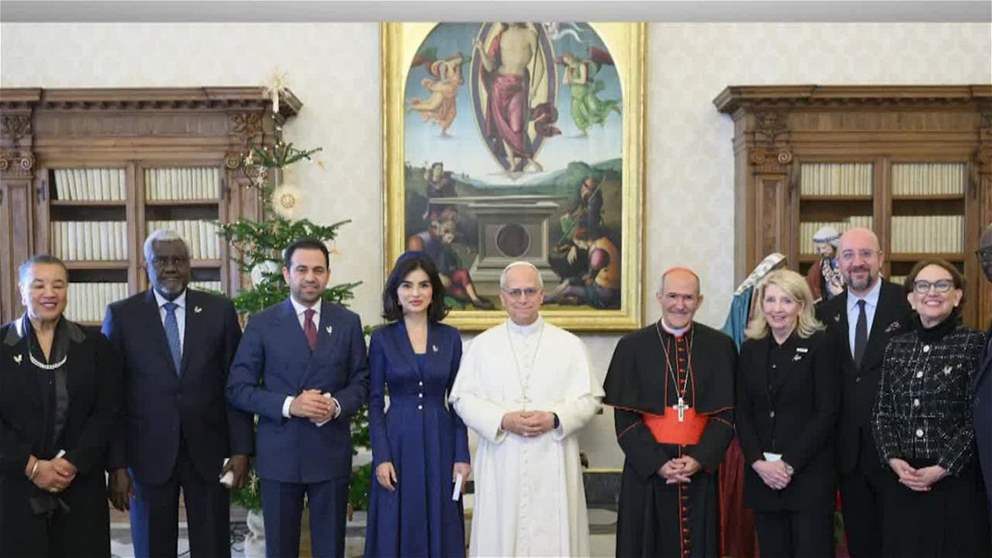 البابا ليو الرابع عشر يستقبل لجنة تحكيم جائزة زايد للأخوة الإنسانية 2026