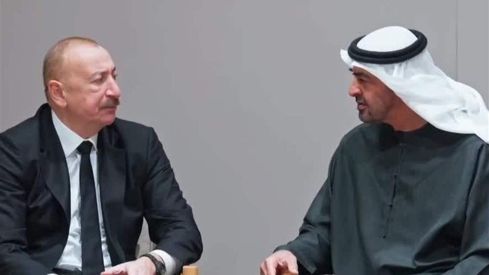 رئيس الدولة ورئيس أذربيجان يبحثان العلاقات الثنائية