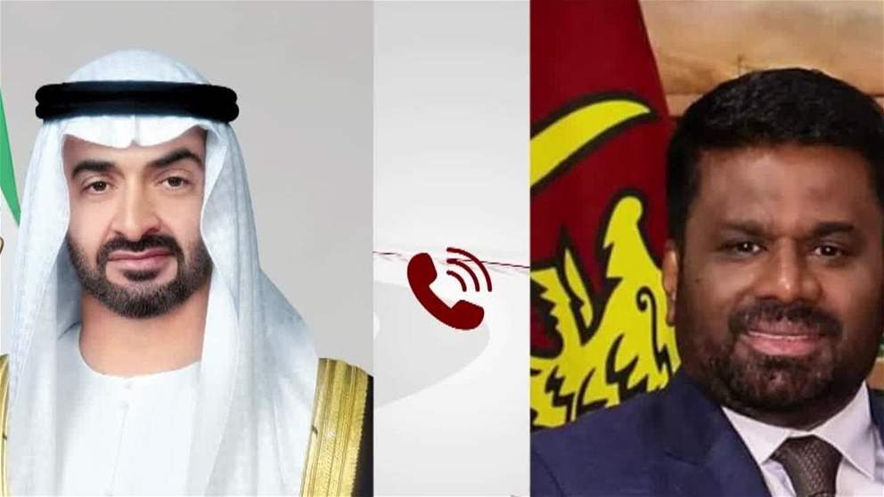 خلال اتصال هاتفي مع رئيس الدولة.. الرئيس السيرلانكي يشكر الإمارات للدعم الإغاثي الذي تواصل تقديمه إلى متضرري الفيضانات في بلاده