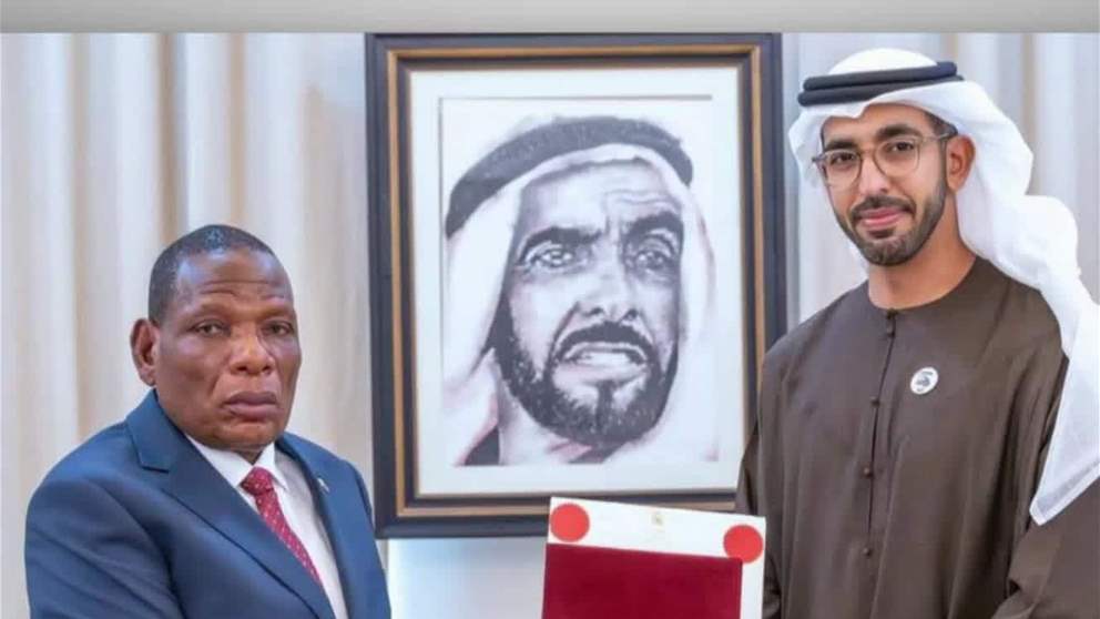 شخبوط بن نهيان يتسلم رسالة من رئيس ملاوي الى رئيس الدولة