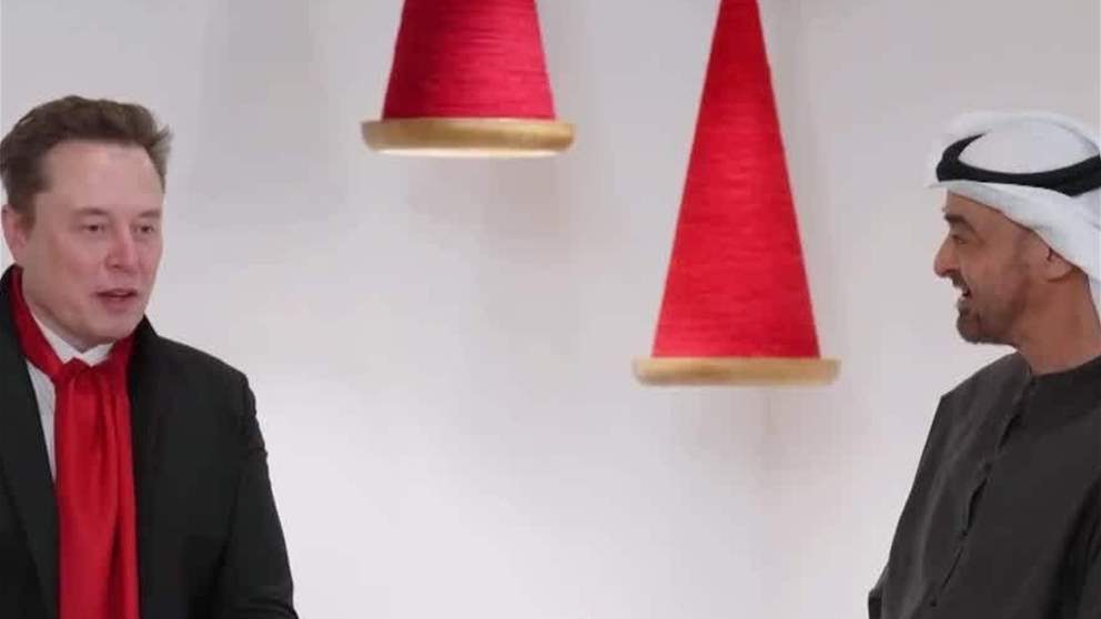 رئيس الدولة يلتقي إيلون ماسك