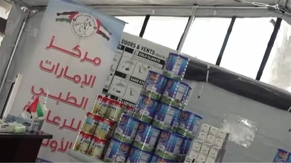 الفارس الشهم 3 توزّع عبوات حليب على أطفال غزة