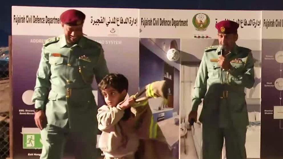 الدفاع المدني بالفجيرة  يطلق مبادرة " قافلة السلامة" الثانية بهدف تعزيز التوعية المجتمعية