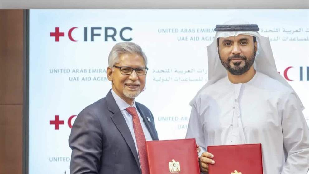 الإمارات توقع اتفاقية تعاون مع الاتحاد الدولي لجمعيات الصليب والهلال الأحمر دعما للجهود الإنسانية في السودان
