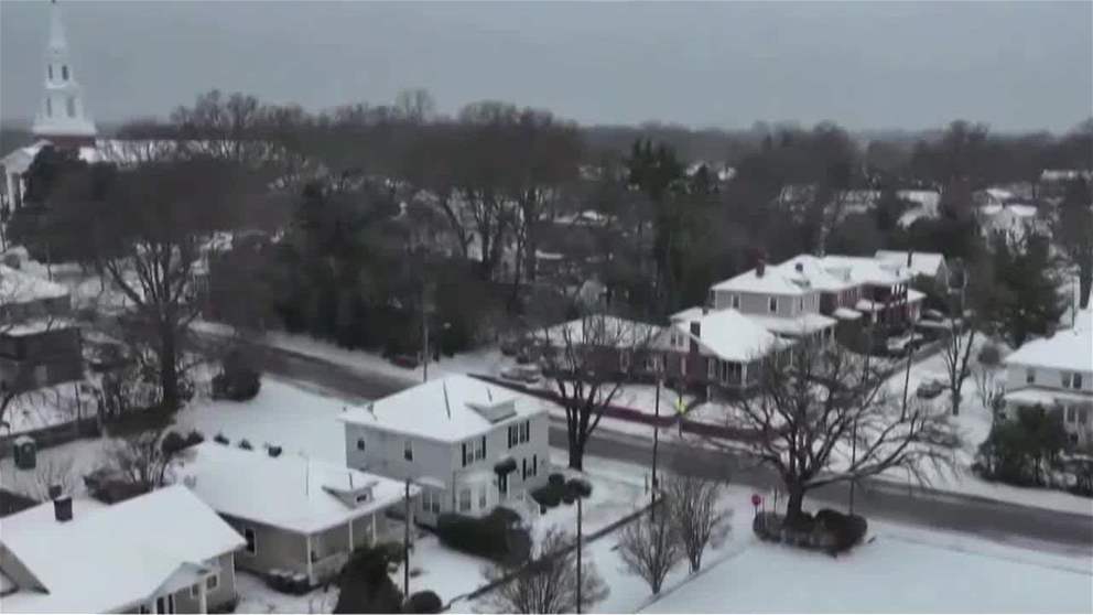 ارتفاع حصيلة ضحايا العاصفة الشتوية القاسية في الولايات المتحدة