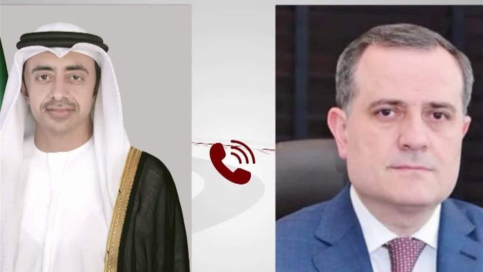 عبدالله بن زايد ووزير خارجية أذربيجان يبحثان هاتفياً العلاقات الثنائية بين البلدين