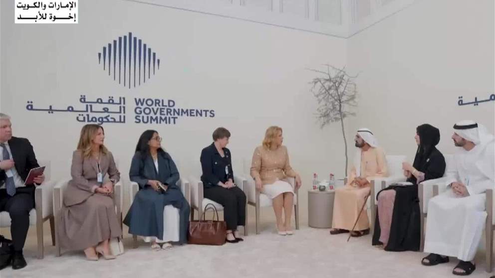 محمد بن راشد يلتقي رئيسة وزراء لاتفيا ضمن القمة العالمية للحكومات.. ويؤكد أهمية التعاون الدولي لمواجهة تحديات المستقبل