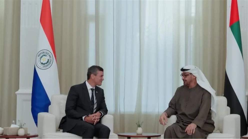 رئيس الدولة ورئيس الباراغواي يبحثان علاقات التعاون