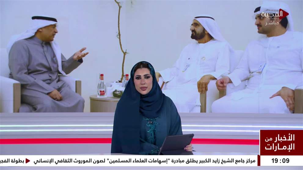 محمد بن راشد يلتقي الامين العام لمجلس التعاون لدول الخليج العربية