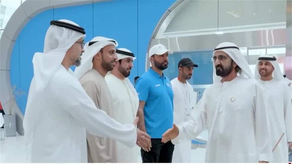 محمد بن راشد يشهد جانباً من منافسات ألعاب الماسترز أبوظبي 2026