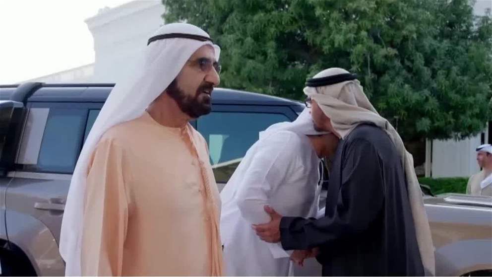 رئيس الدولة يستقبل محمد بن راشد