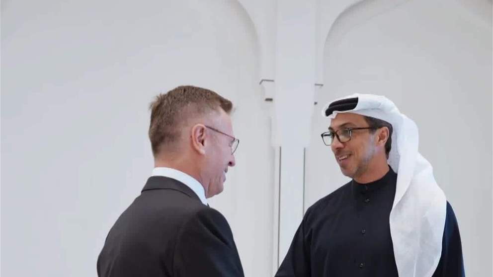 منصور بن زايد يستقبل السفير التركي لدى الدولة