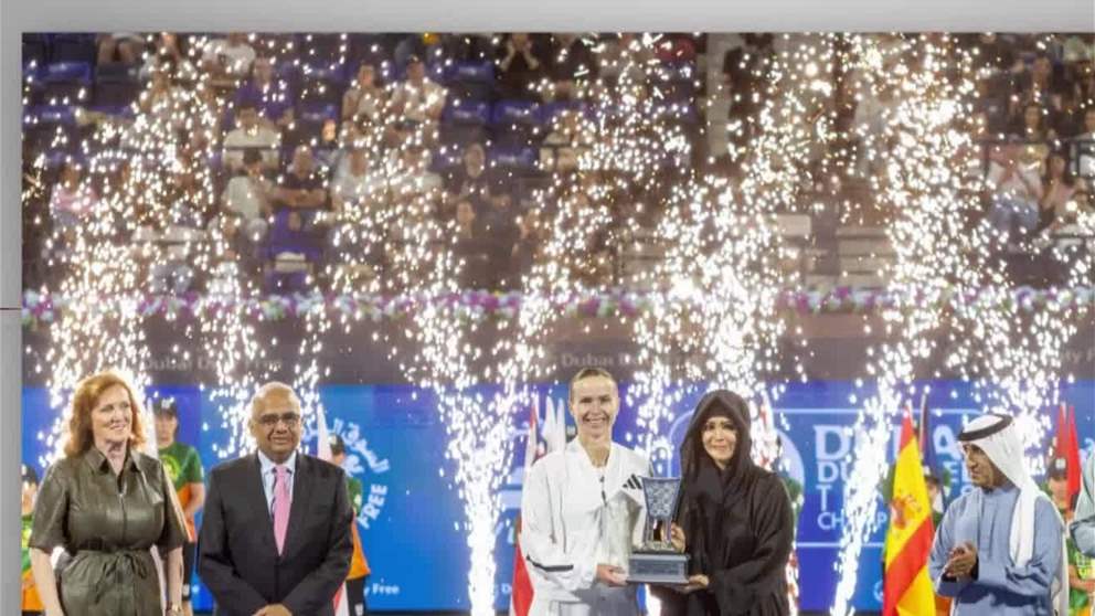 لطيفة بنت محمد تتوج الاميركية جيسيكا بيجولا بلقب بطولة سوق دبي الحرة المفتوحة لتنس السيدات 