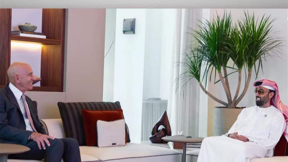 طحنون ين زايد يلتقي السفير الاميركي لدى تركيا 