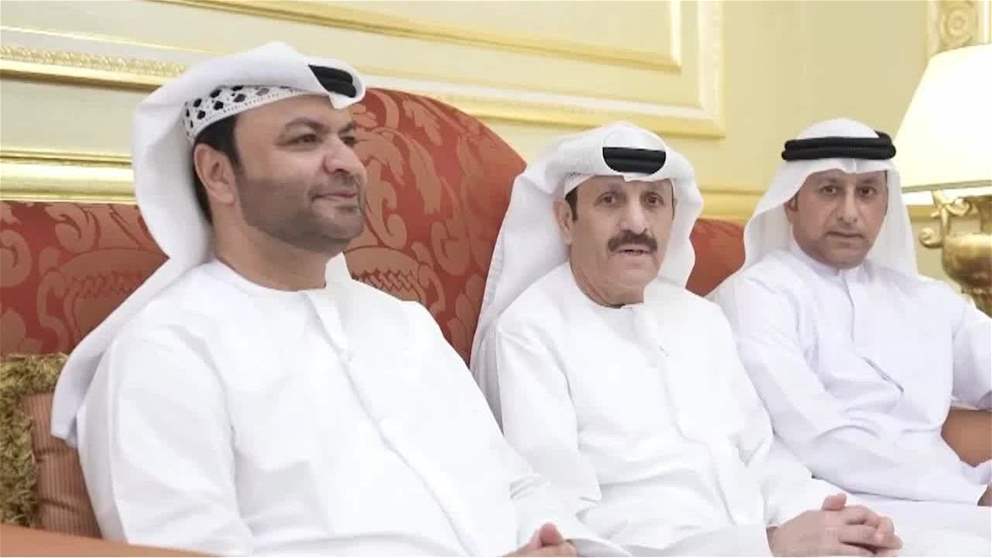 حمد الشرقي يستقبل المهنئين بشهر رمضان بحضور ولي العهد