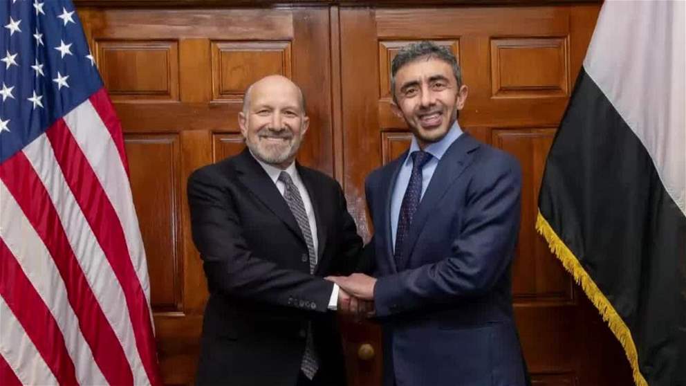 عبد الله بن زايد يلتقي وزير التجارة الأمريكي في واشنطن