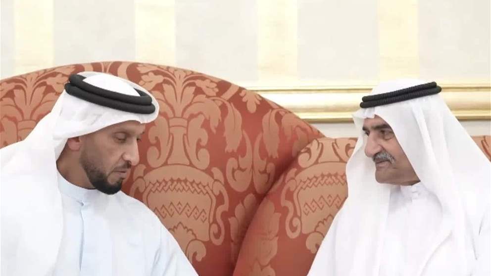 حمد الشرقي يستقبل عبدالله آل حامد وسفير البحرين والمهنئين بشهر رمضان بحضور ولي عهد الفجيرة