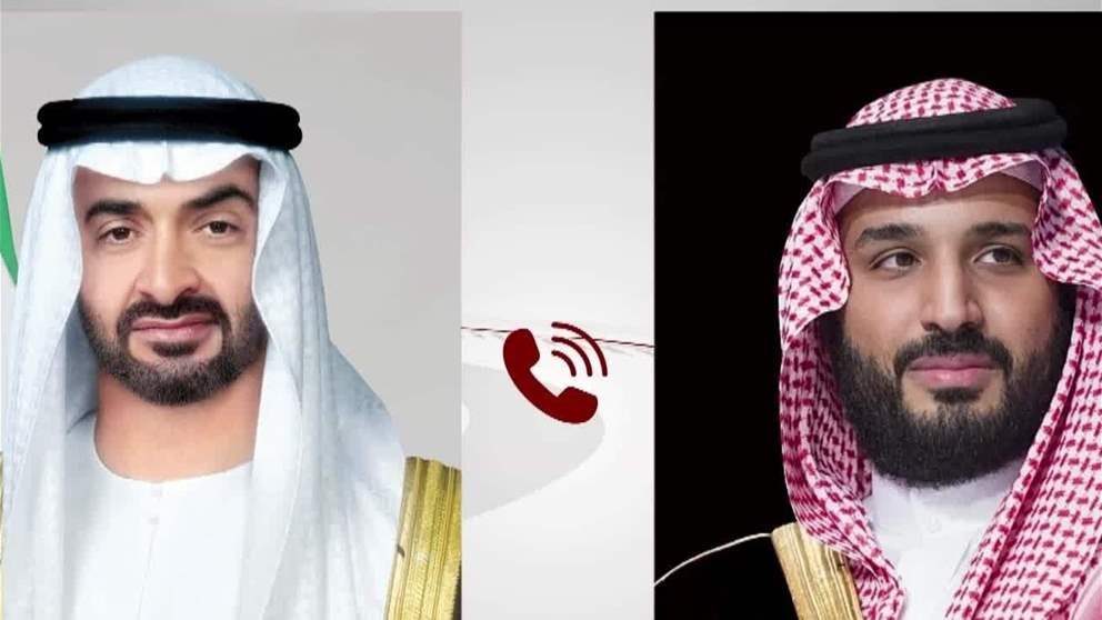 رئيس الدولة يتلقى اتصالاً هاتفياً من ولي عهد السعودية بحثا خلاله التطورات الإقليمية