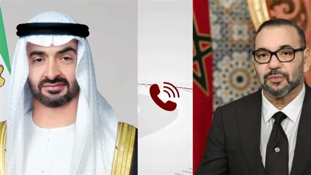 رئيس الدولة وملك المغرب يبحثان هاتفياً التطورات التي تشهدها المنطقة وتداعياتها على أمنها واستقرارها