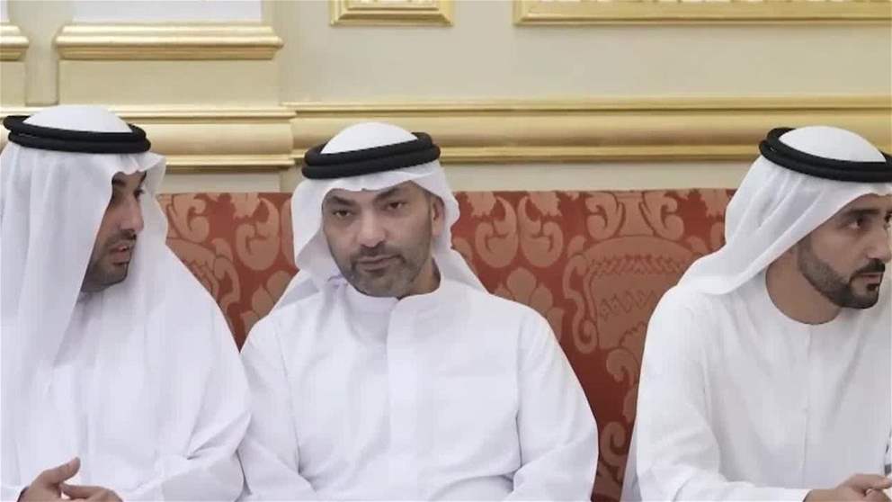 حمد الشرقي يستقبل جموع المهنئين بشهر رمضان بحضور ولي عهد الفجيرة