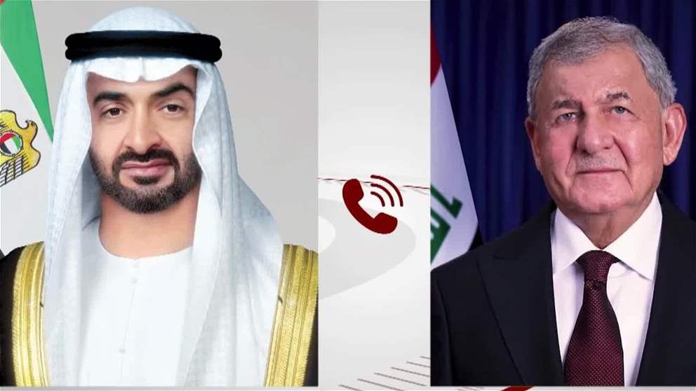 رئيس الدولة والرئيس العراقي يبحثان هاتفياً التطورات الإقليمية وتداعياتها