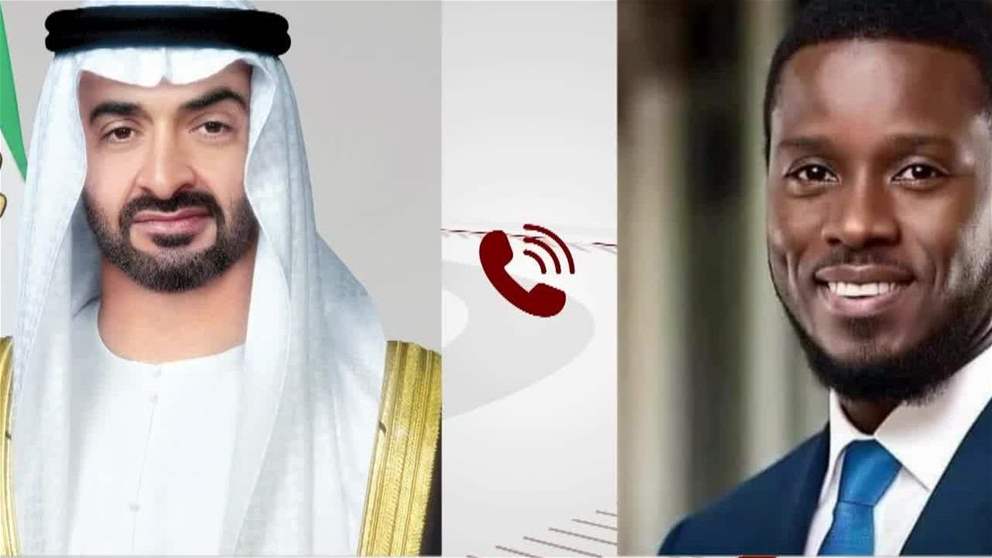 رئيس الدولة يتلقى اتصالاً هاتفياً من الرئيس السنغالي يستنكر خلاله الاعتداءات الإيرانية التي استهدفت الإمارات