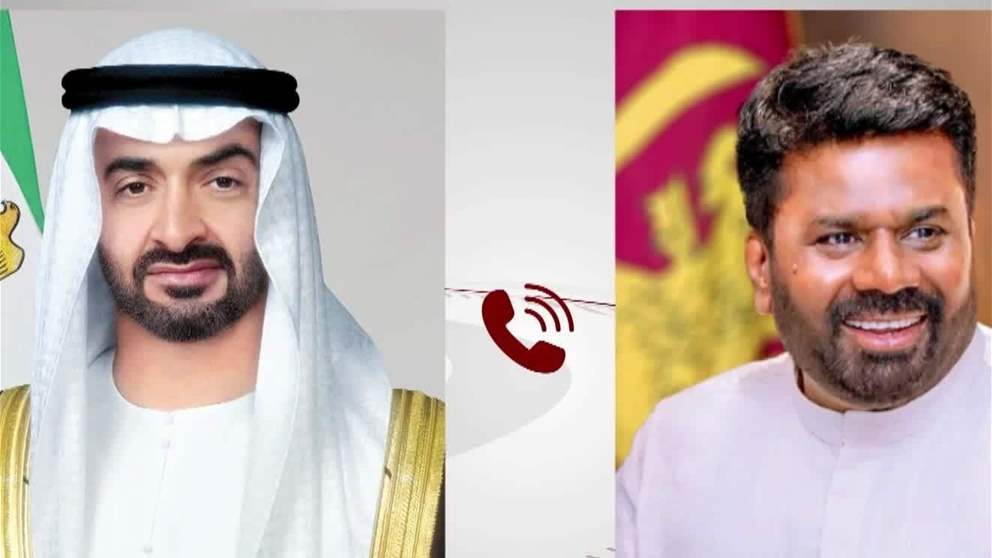 رئيس الدولة يبحث خلال اتصال هاتفي مع رئيس سريلانكا الاعتداءات الإيرانية على أراضي الإمارات وتداعيات التصعيد العسكري في المنطقة 