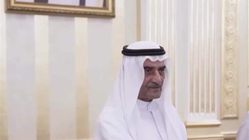 حمد الشرقي يستقبل زايد بن حمد آل نهيان وسهيل المزروعي وأحمد الصايغ والمهنئين بشهر رمضان