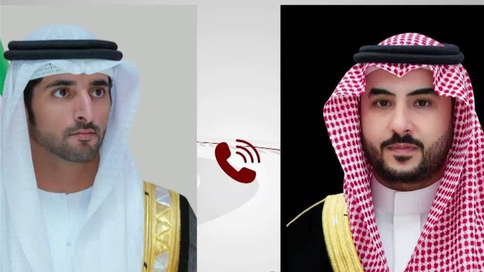 حمدان بن محمد يبحث مع وزير الدفاع السعودي مستجدات الوضع الراهن في المنطقة