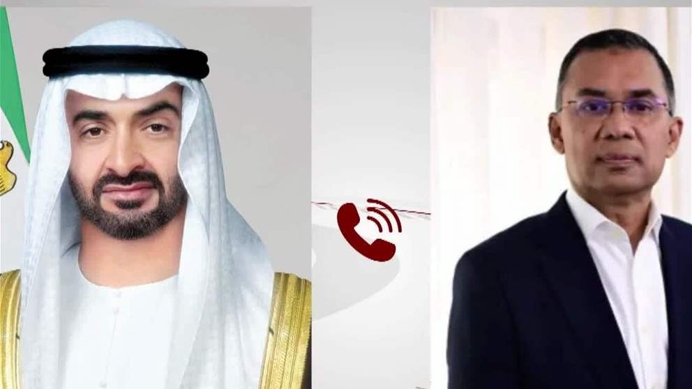 رئيس الدولة ورئيس وزراء بنغلاديش يبحثان خلال اتصال هاتفي تداعيات التصعيد العسكري على أمن المنطقة واستقرارها