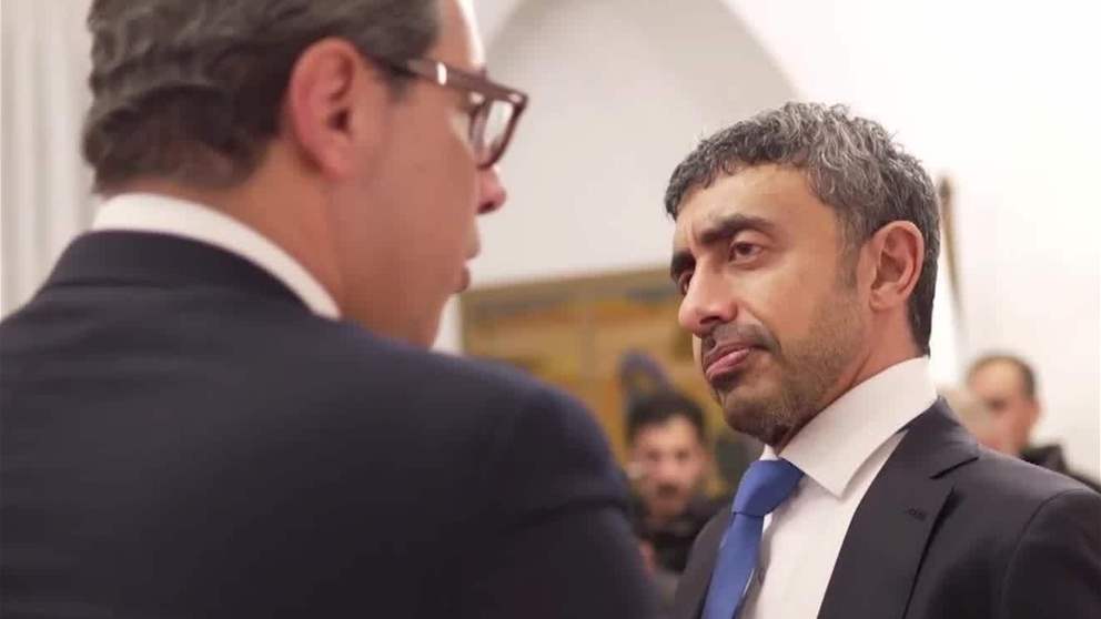 رئيس قبرص يستقبل عبد الله بن زايد ويبحثان العلاقات الإستراتيجية والتطورات الإقليمية