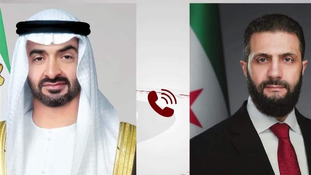 خلال اتصال هاتفي.. رئيس الدولة والرئيس السوري يؤكدان ضرورة تغليب الحوار والوسائل الدبلوماسية في معالجة قضايا المنطقة