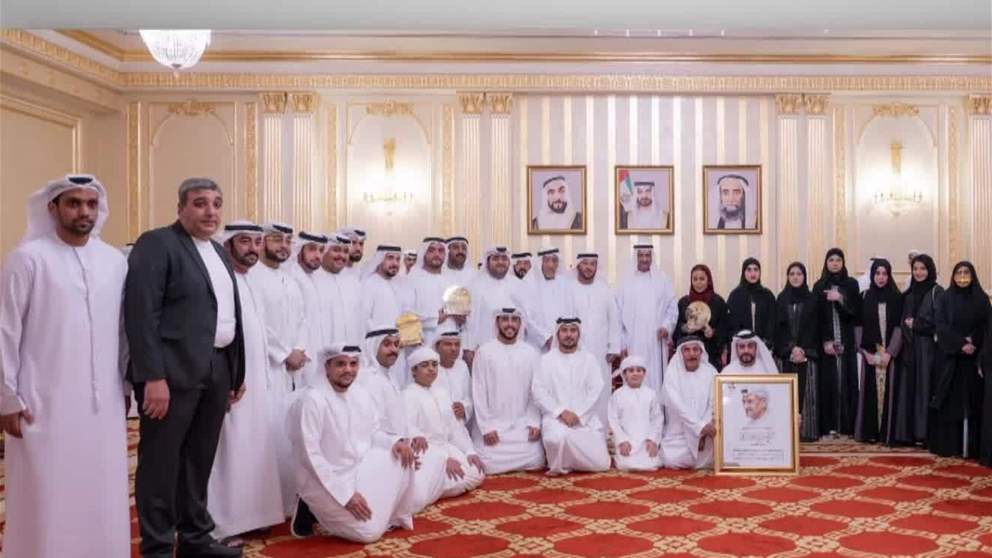 حمد الشرقي يستقبل فريق مسرح دبا للثقافة والفنون الفائز بجوائز مهرجان "الدن" الدولي للمسرح في مسقط