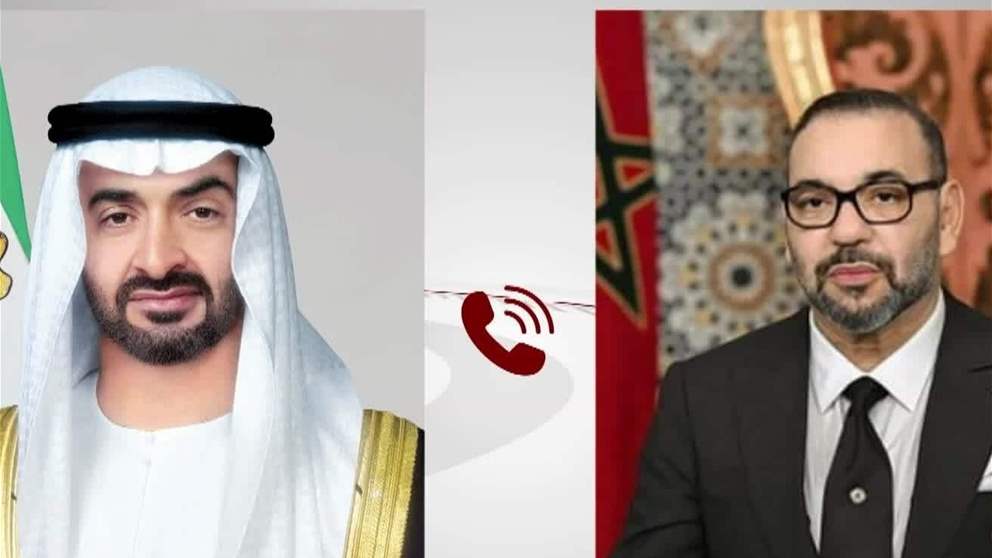 رئيس الدولة وملك المغرب يبحثان هاتفياً التطورات الإقليمية