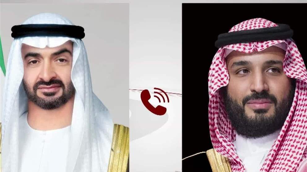 رئيس الدولة يتلقى اتصالاً هاتفياً من ولي عهد السعودية بحثا خلاله التطورات التي تشهدها المنطقة وتداعياتها على أمنها واستقرارها