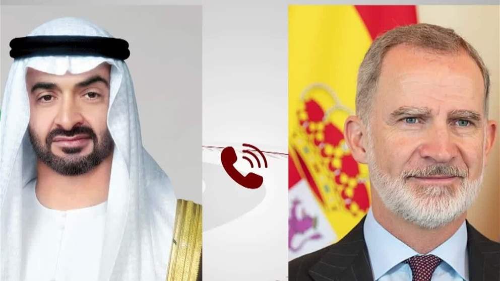 خلال اتصال هاتفي مع رئيس الدولة.. ملك إسبانيا يدين الاعتداءات الإيرانية ضد الإمارات ودول المنطقة