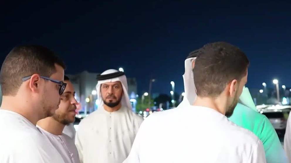 سيف بن زايد ونهيان بن مبارك يعزيان في وفاة آلاء نادر مشتهى