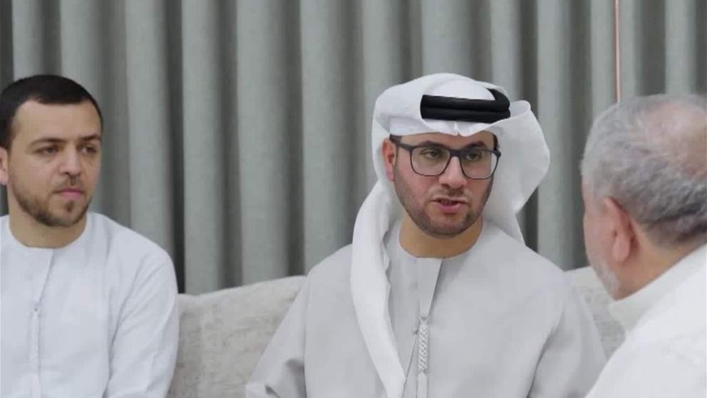 نقل تعازي رئيس الدولة .. أحمد مبارك المزروعي يزور عائلة آلاء نادر عوني مشتهى التي توفيت إثر الاعتداءات الإيرانية الإرهابية على الدولة