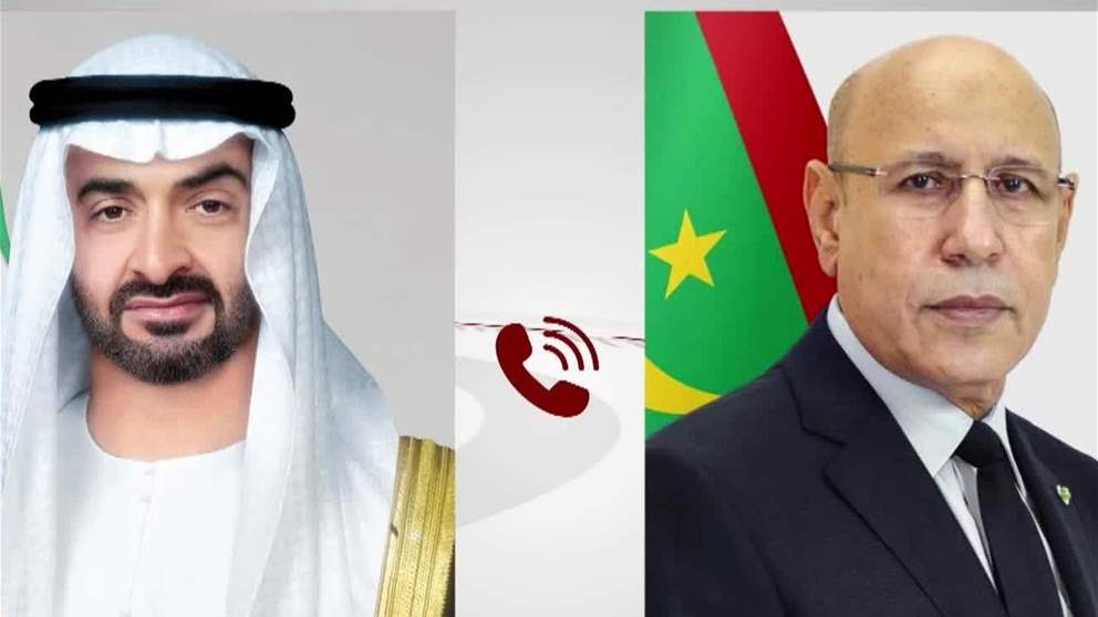 رئيس الدولة والرئيس الموريتاني يتبادلان هاتفياً التهاني بعيد الفطر